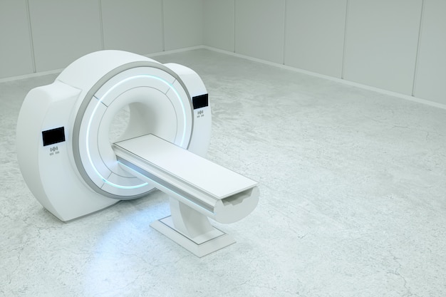 Photo modern mri machine in a room