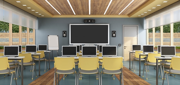 Modern multimedia classroom