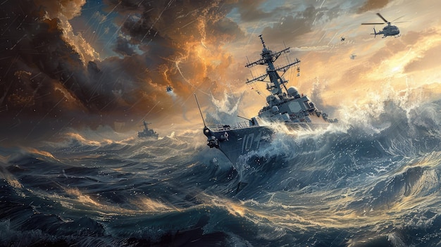 A Modern Naval Warfare Masterpiece