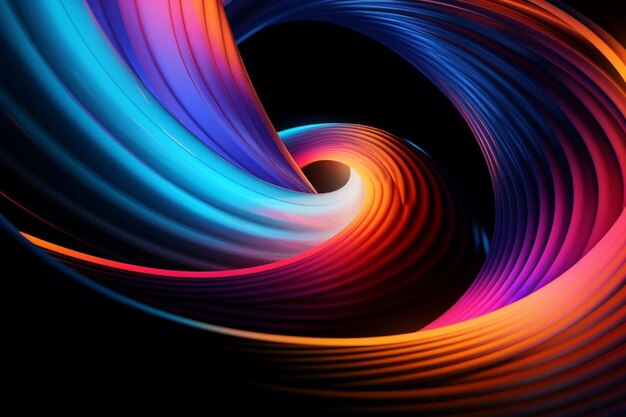 modern neon spirals computer background image desktop computer background wallpaper