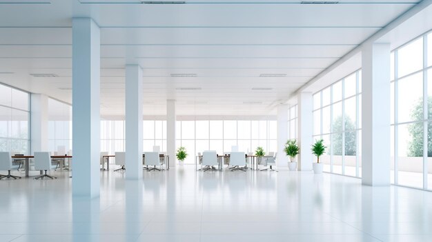 modern office building interior