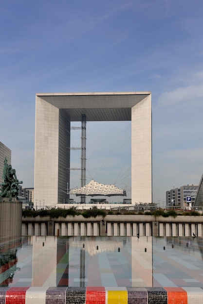 Modern office  Buildings in the new center of Paris city