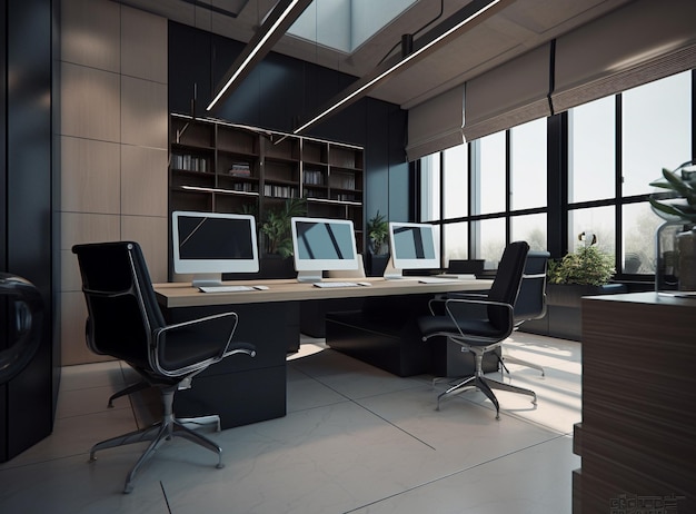 Photo modern office design