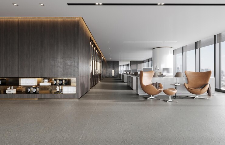 Photo modern office interior design