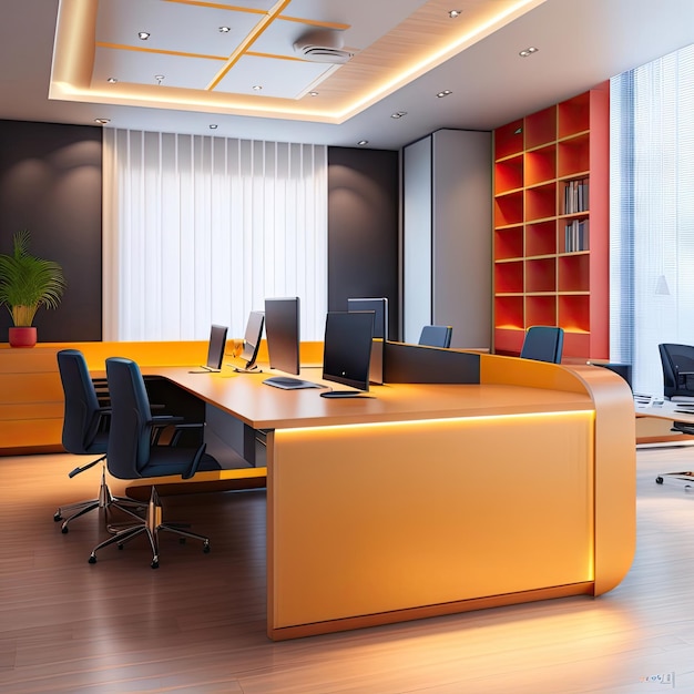 Modern office interior design