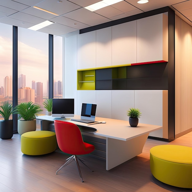 Modern office interior design