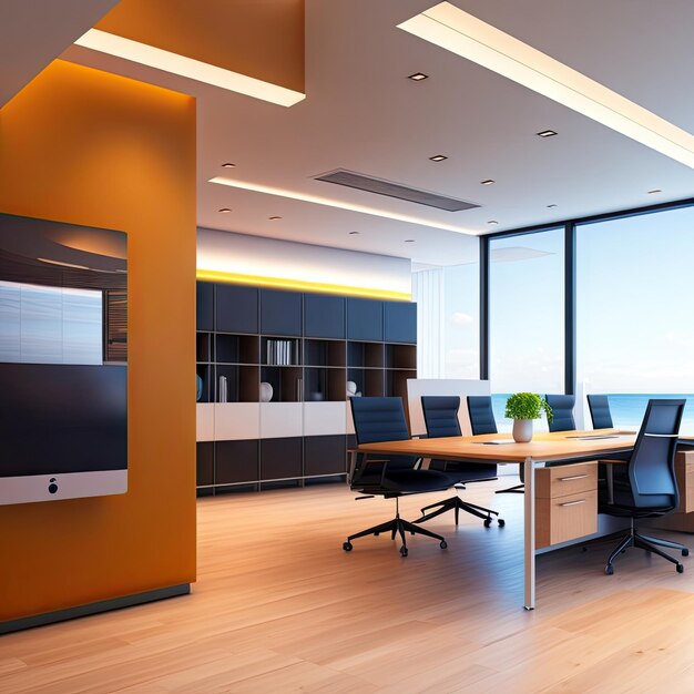 Modern office interior design