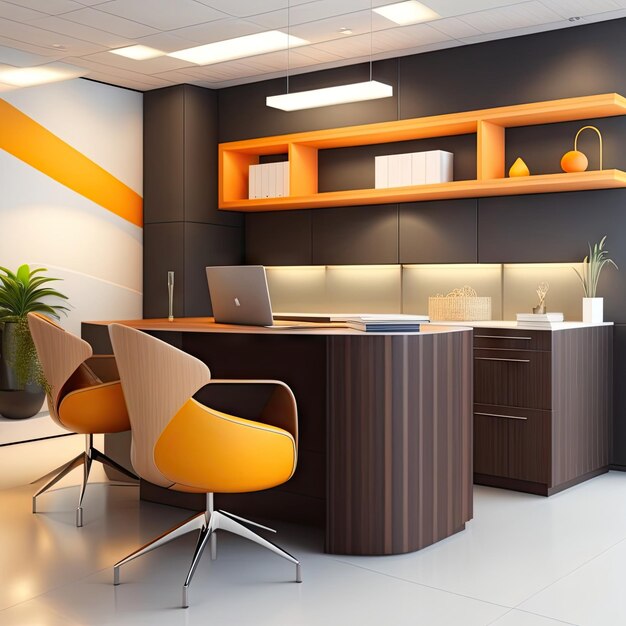 Modern office interior design