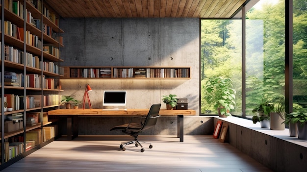 Photo modern office interior design