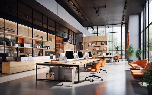 Modern office interior