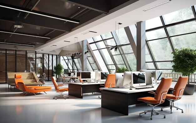 Photo modern office interior