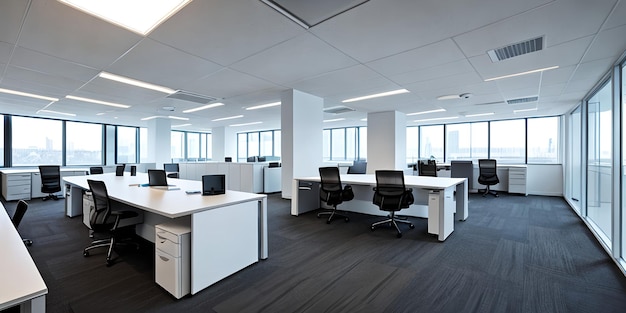 Modern office space interior