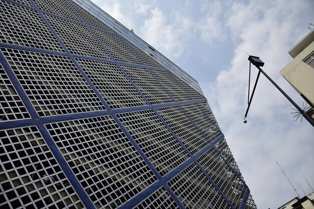 Modern parking building with symmetrical facade Guayaquil