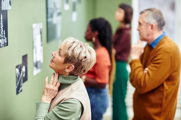 Modern Photography Exhibition Visitors