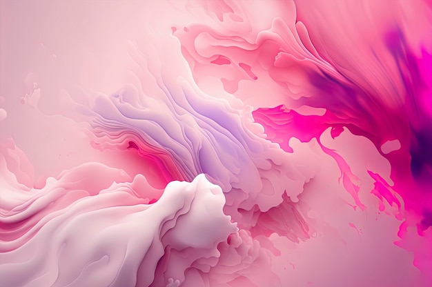 Premium Photo | Modern pink pastel wallpaper pink pastel abstract fluid ...