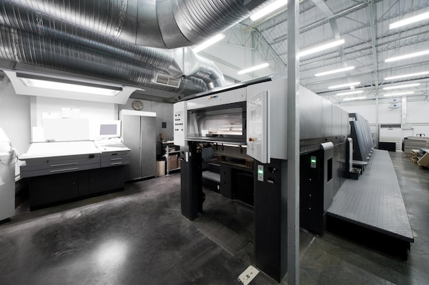 Modern printing house