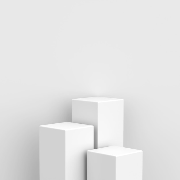 Современный продукт Podium 3D Фон 3D иллюстрация