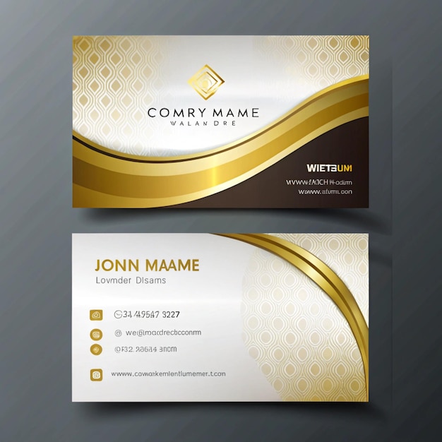 Modern Professional Creative Business Card Design