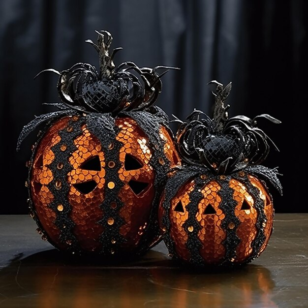 Modern Pumpkins Stylish Halloween Decorations