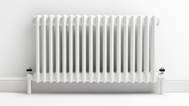 Modern Radiator Isolated on white background