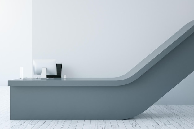 Modern reception desk