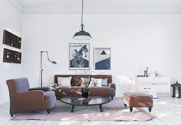 Modern Scandinavisch interieur