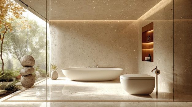 Modern Serenity Toilet Design