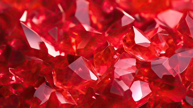 Modern Shiny Red Mineral Wallpaper