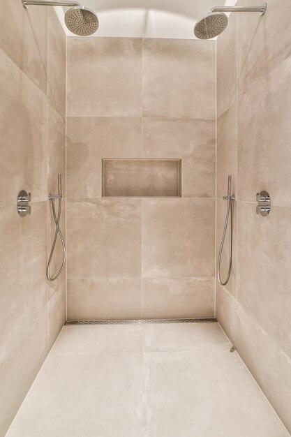 Modern shower stall