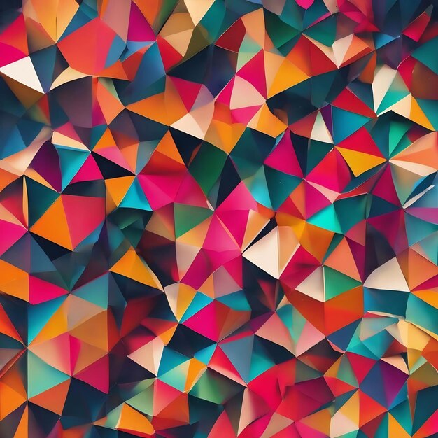 Modern simple style abstract geometric splicing art pattern