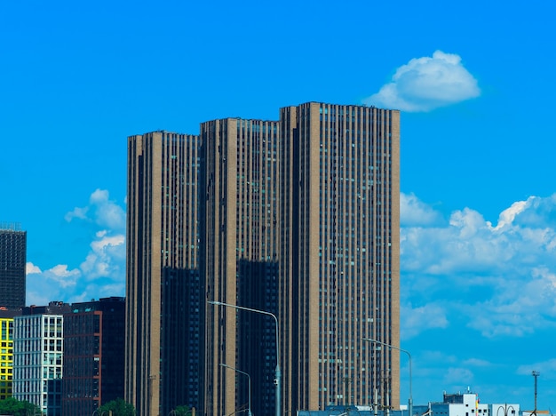 Modern skyscraper buildings during daylight