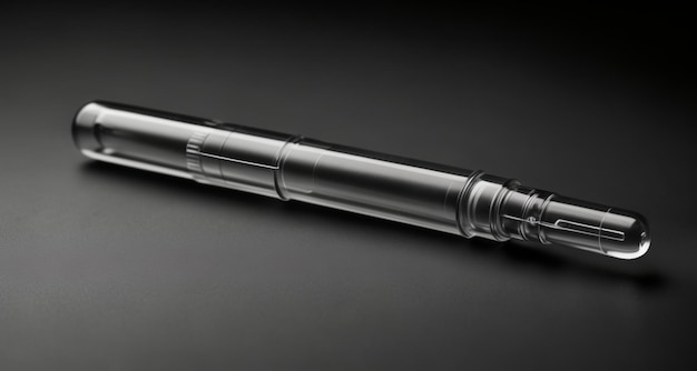 Modern sleek vape pen on dark surface