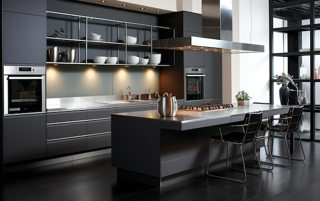 Modern Sleekness Kitchen Elegance