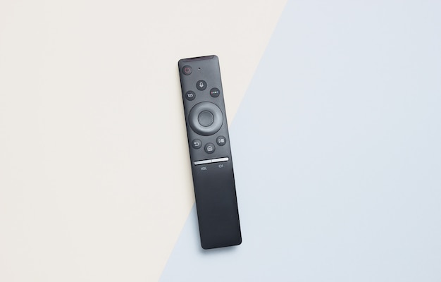 Modern smart tv remote