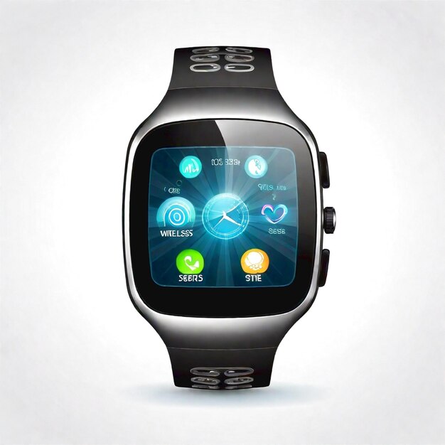 Foto modern smart watch generato da ai