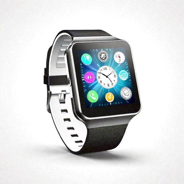 Foto modern smart watch generato da ai