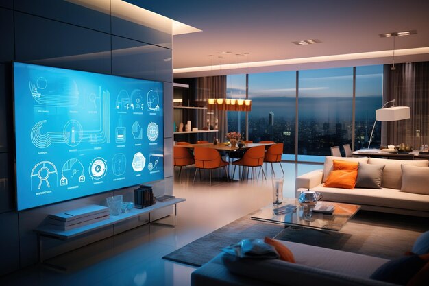 Photo modern smarthome