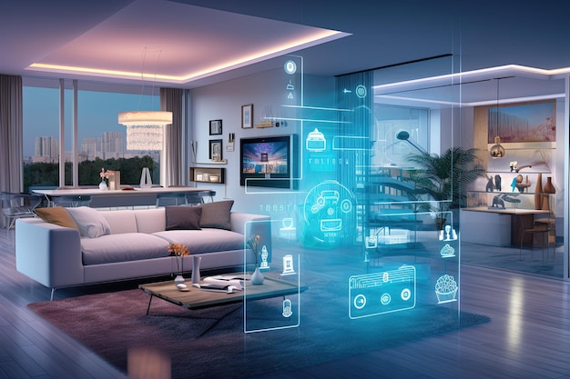 Photo modern smarthome