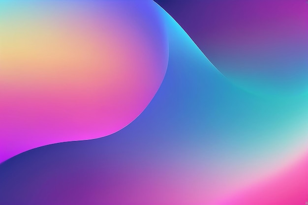 Modern smooth gradient background colors