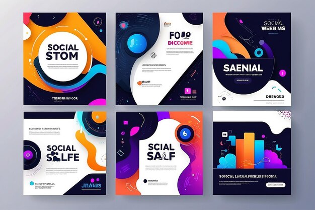 Modern Social Media Banner Editable and Elegant Design for Promotions