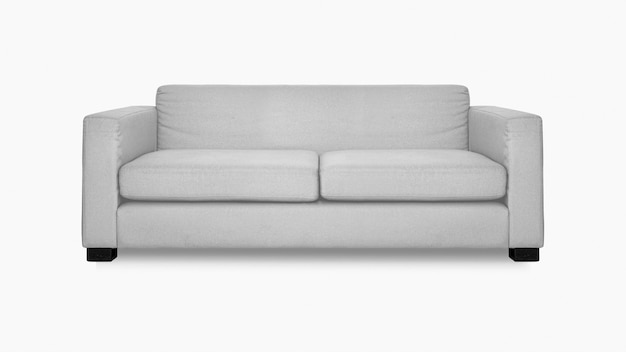 Modern sofa png mockup living room furniture