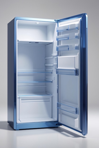 Modern Stainless Steel Refrigerator