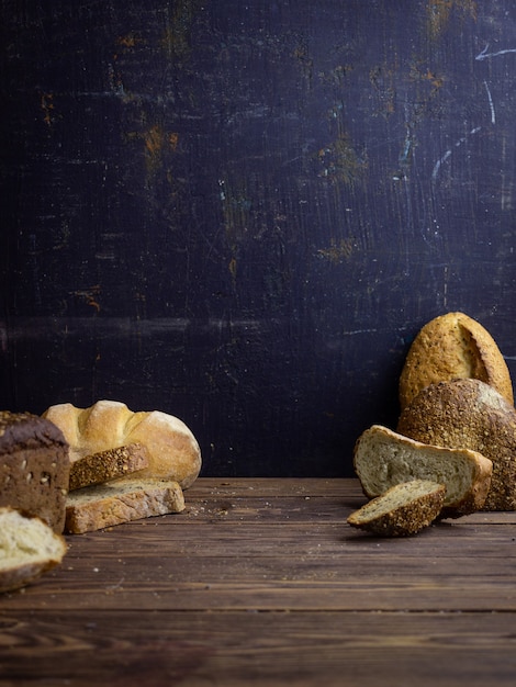 modern still life with bread