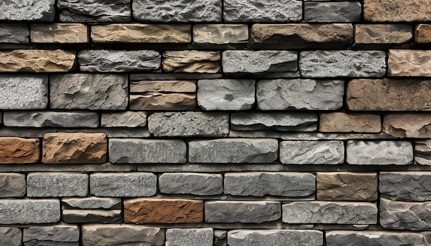 Modern stone brick wall background stone texture