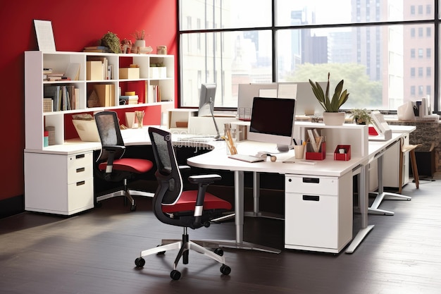 Modern style small office