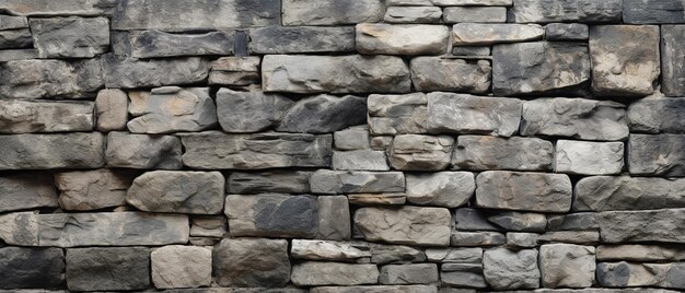 Modern Style Stone Wall Texture Background