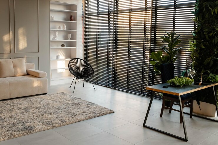 A modern stylish and bright living room Designer house Home decor