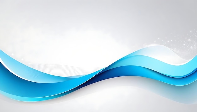 Modern stylish business buttom flowing wave background