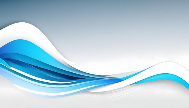 Modern stylish business buttom flowing wave background