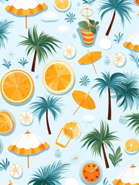 modern summer pattern